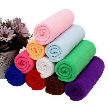 

1pc Car Clean Care Polishing Wash Towel Plush Microfiber Drying Cloth Home Cleaning Micro fiber Towels 30cm x 70cm