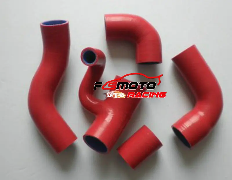 Силиконовый шланг TURBO BOOST подходит для VOLVO 850 S70 V70 T-5/T-5R T5 T5S T5R 2.3L - Цвет: Красный