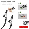 NEWACALOX PCB Fixture Clips Soldering Holder Third Hand Tool Magnetic Flexible Helping Hands with 3X LED Illuminated Magnifier 2