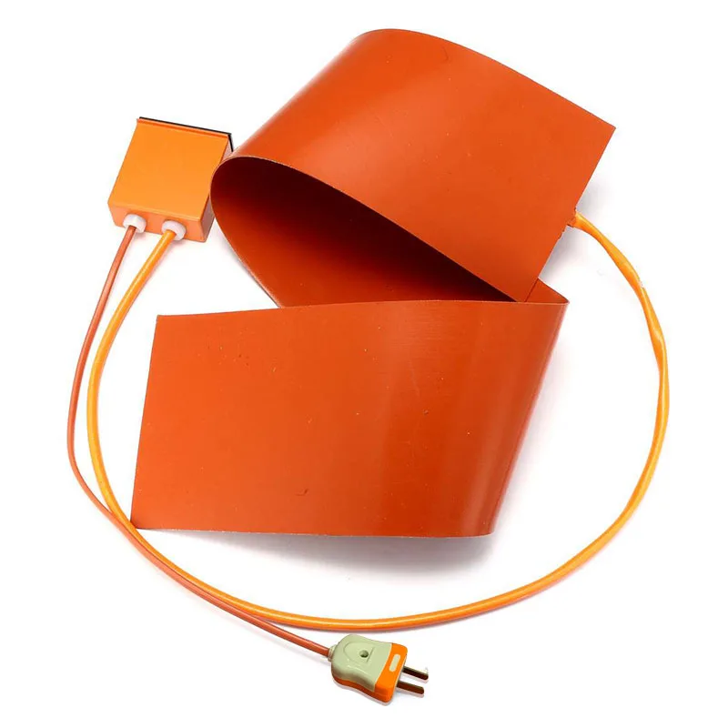 

Silicone Heater Thermal Pad 150mmx915mm Bending Heating Controller Pads Blanket Guitar Side Space Heaters