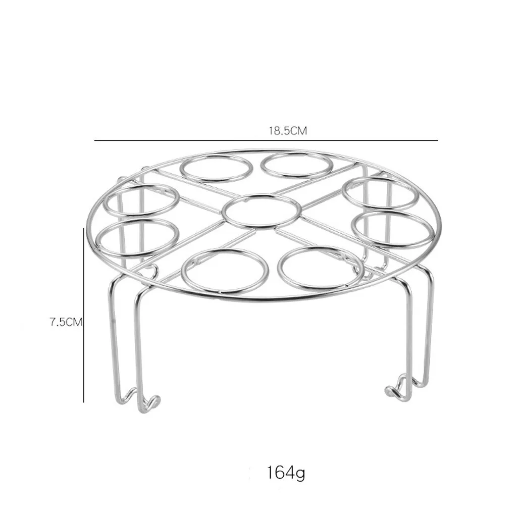 Нержавеющая сталь плита Яйцо картофель Tinsulation стойки Пароварка стенд держатель для скороварки корзина кухонный инструмент#1223