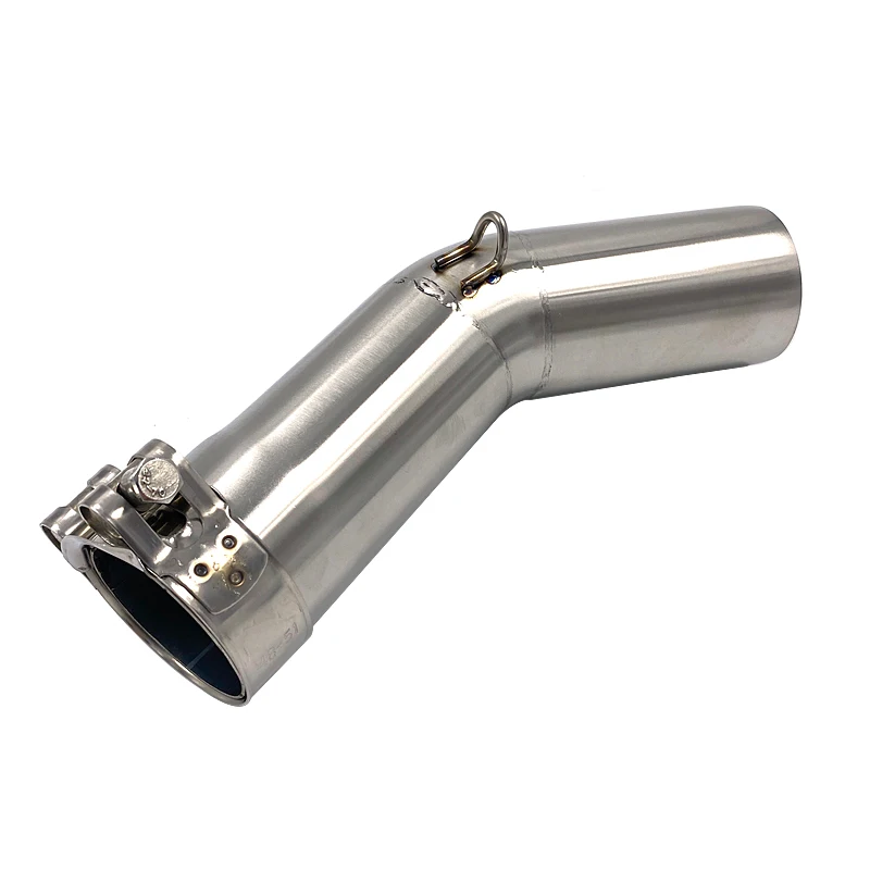 moto Modified Escape Muffler Exhaust Mid Link Pipe Connector Tube Slip On for BMW C650GT 2016 2017 2018 2019 2020 C650 GT C650GT4