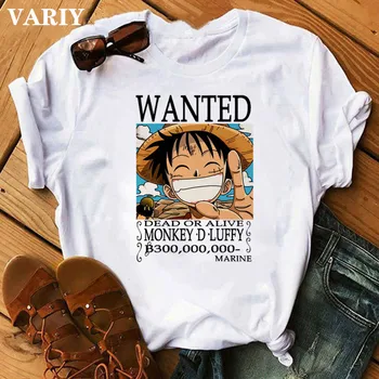 

One Piece Luffy Zoro Graphic T Shirt Women harajuku Kawaii Tshirt 2020 Hip Hop japanese anime T-shirts Grunge Ulzzang Female