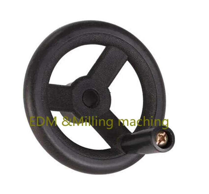 Milling Machine Hand Wheel Feed Black Plastic 3 Mill Reverse Knob Bridgeport 