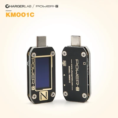 ChargerLAB POWER-Z USB PD напряжение тока Пульсация двойной тип-c тестер KM001C - Цвет: Tester only