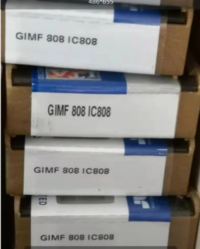 ISCAR 10 шт. карбидная вставка GIMF 808 IC808