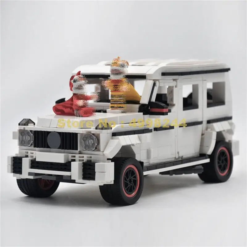 6950 1048 шт technic автомобиль 1:16 внедорожник внедорожные строительные блоки кирпичи игрушки