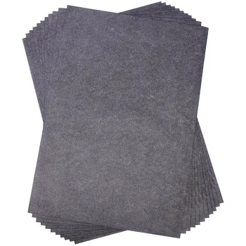 

100 Sheets Black Carbon Transfer Tracing Paper for Wood, Paper, Canvas and Other Art Surfaces (9 x 13 Inches)