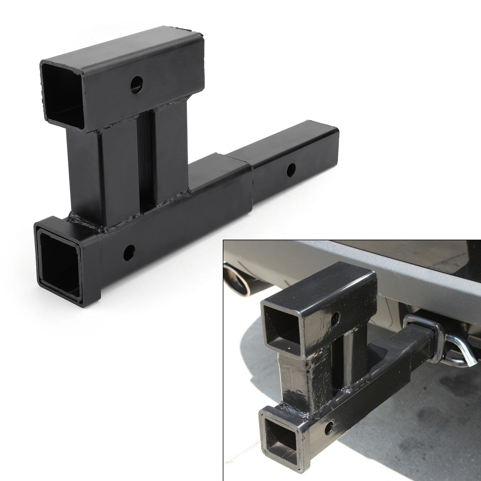 hitch extender for bike rack