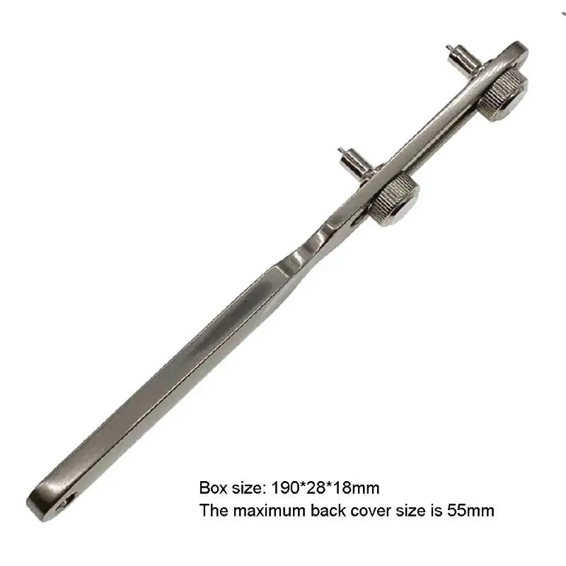 Adjustable Watch Case Screw Back Opener Watch Back Case Opener Adjustable Remover Wrench Repair Tool