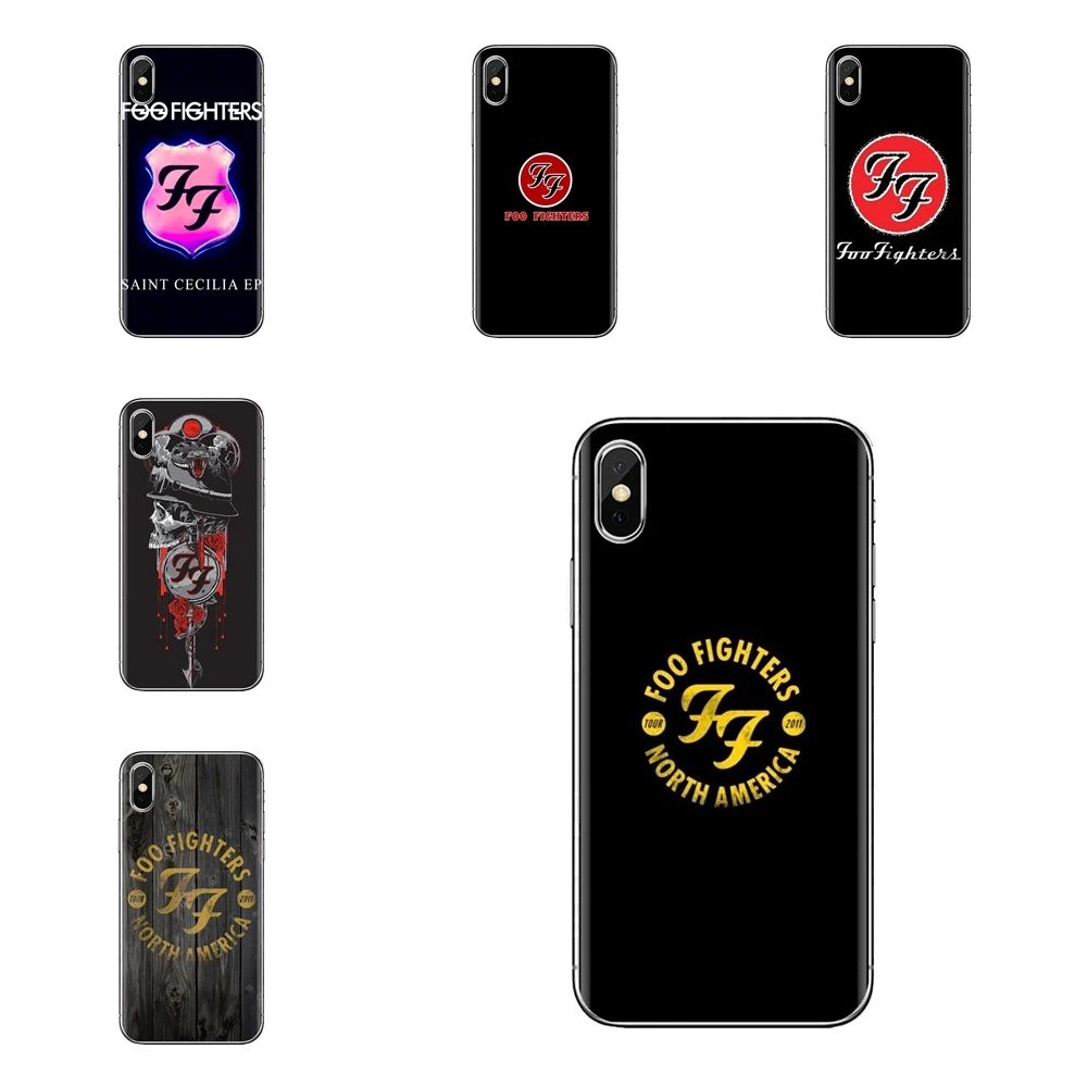 Для iPhone XS Max XR X 4 4S 5 5S 5C SE 6 6S 7 8 плюс samsung Galaxy J1 J3 J5 J7 A3 A5 знаменитая рок-группа FOO FIGHTERS