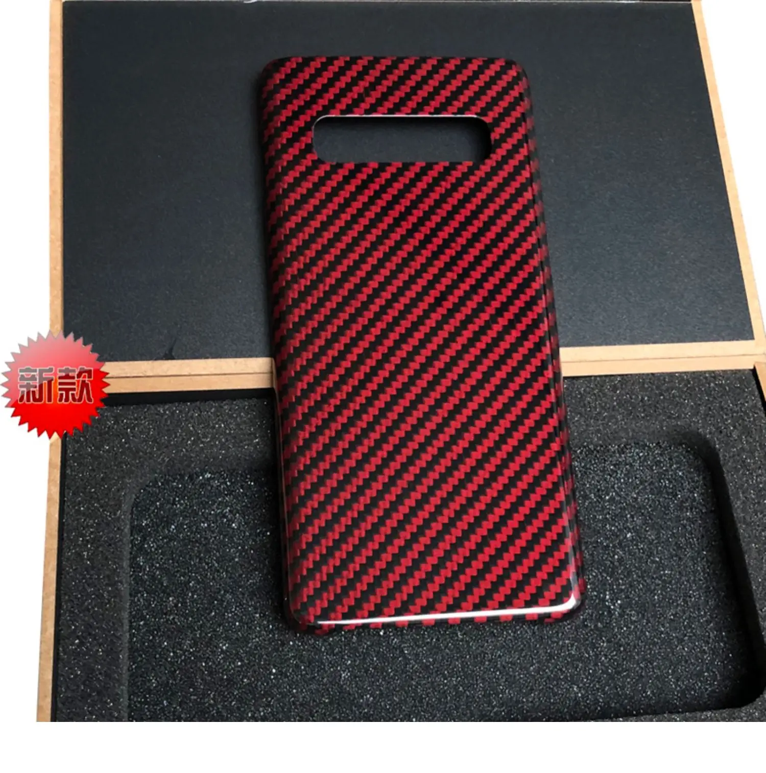 Чехол из углеродного волокна CF для телефона Samsung Galaxy S10 S10Plus тонкий и легкий
