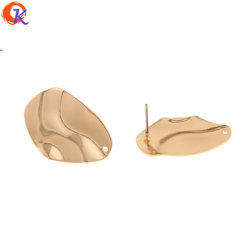 

Cordial Design 100Pcs 18*25MM Jewelry Accessories/Earrings Stud/Irregular Shape/DIY Jewelry Making/Hand Made/Earring Findings
