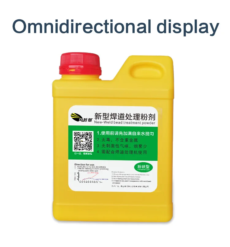 Limpiador de soldaduras de acero inoxidable para equipo de tratamiento pulido electrolítico soldadura de arco de argón líquido