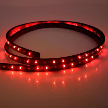 

Truck Tailgate LED Strip Light Bar Triple Row Dual Colors With Reverse Brake Turn Signal Pickup Signal Brake Stop Lamp