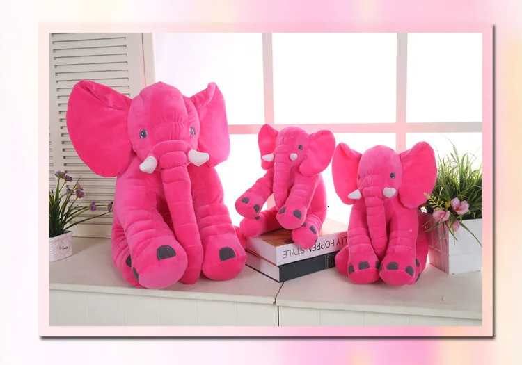 33 см/40 см, плюшевая игрушка-слон, плюшевая игрушка, плюшевое животное, милая детская анимированная Подушка-Слон, плюшевые игрушки, Подарочная Рождественская кукла