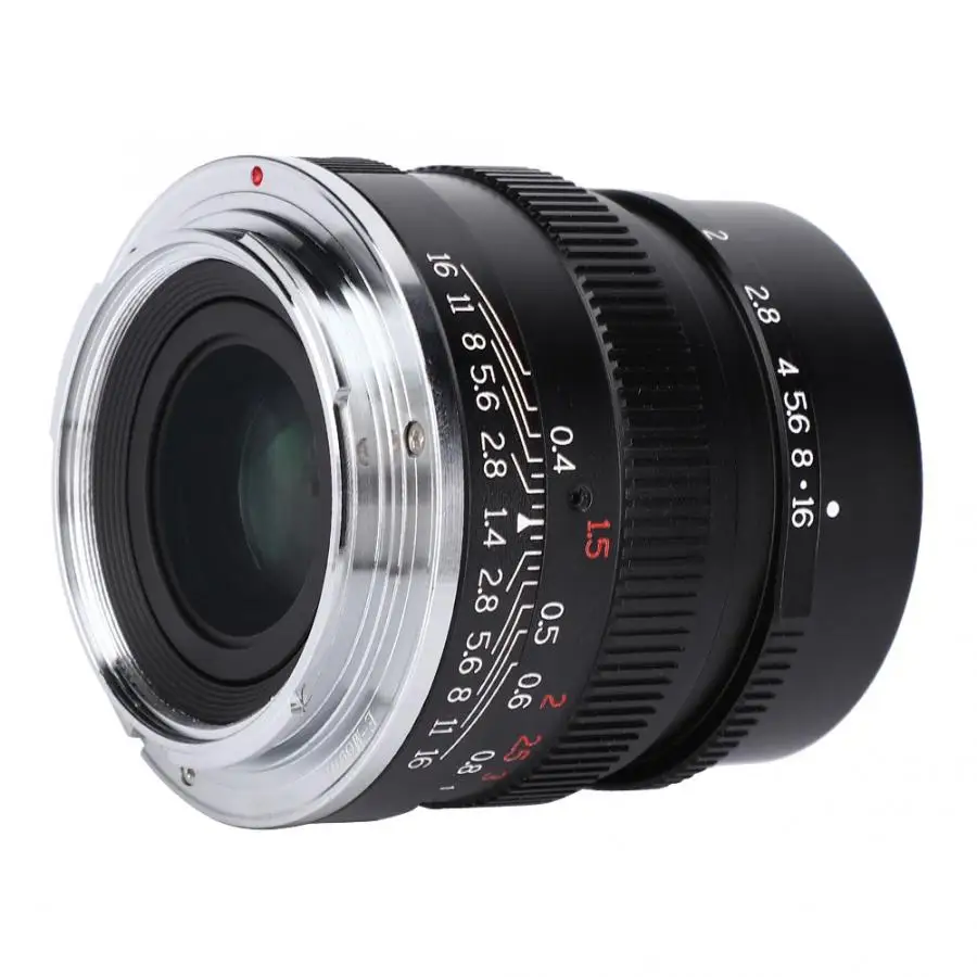 7artisans 35 мм F1.4 Полнокадровый объектив для Sony E Mount A7 A7R A7RII A7S A7SII A6500 A6300 A6000 A5100 A5000