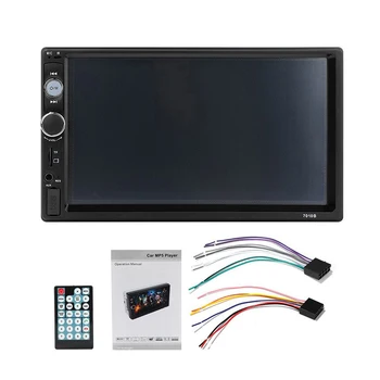 

Car multimedia player Bluetooth player MP5 video playback Touch sensitive screen Car radio backup camera car dvd player