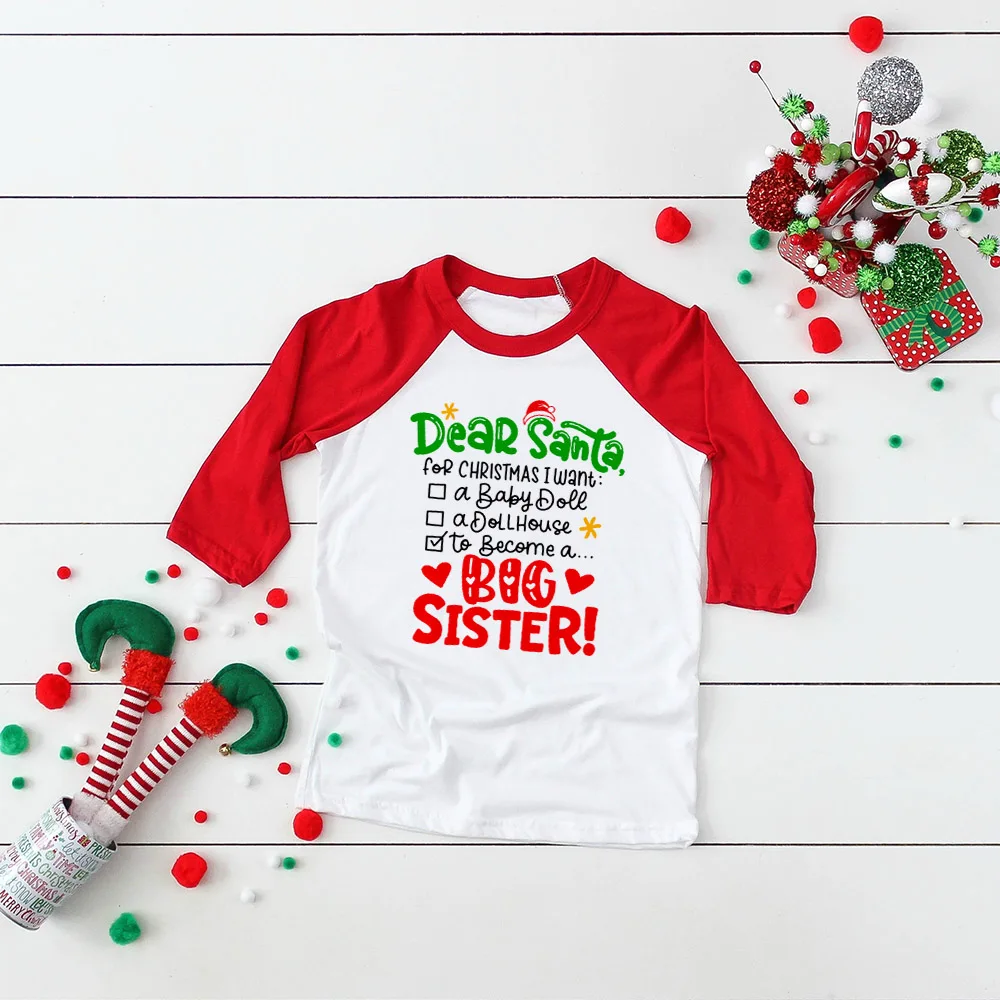Big Brother/sister Christmas Shirts 