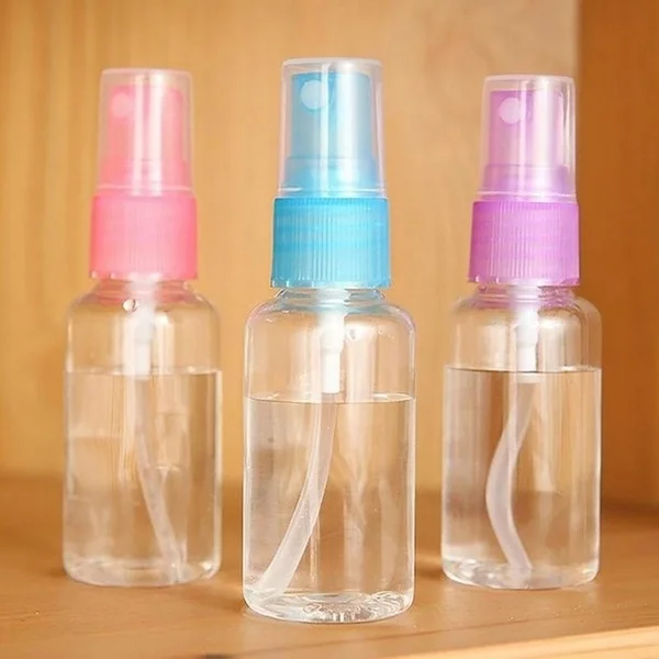 

10Pcs 50ml Empty Clear Spary Bottle Travel Bottle Sterile Water Container Plastic PET Clean Atomizer Portable Pumb Bottles