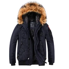 Военная верхняя одежда, пальто с воротником из натурального меха, парки из Канады, армейский зеленый цвет, мужские джемперы, ветровка, зимнее пуховое пальто, куртка