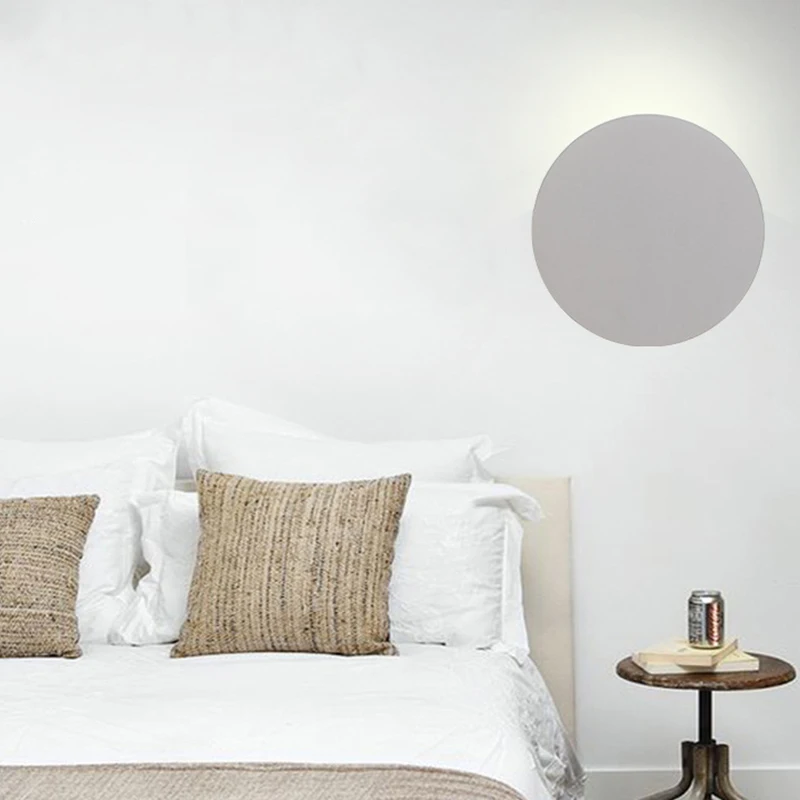

5W Modern Minimalist LED Creative Wall Lamp COB Eye Protection Bedside Mirror Front Wall Lamp Aluminum Living Room Corridor Wall