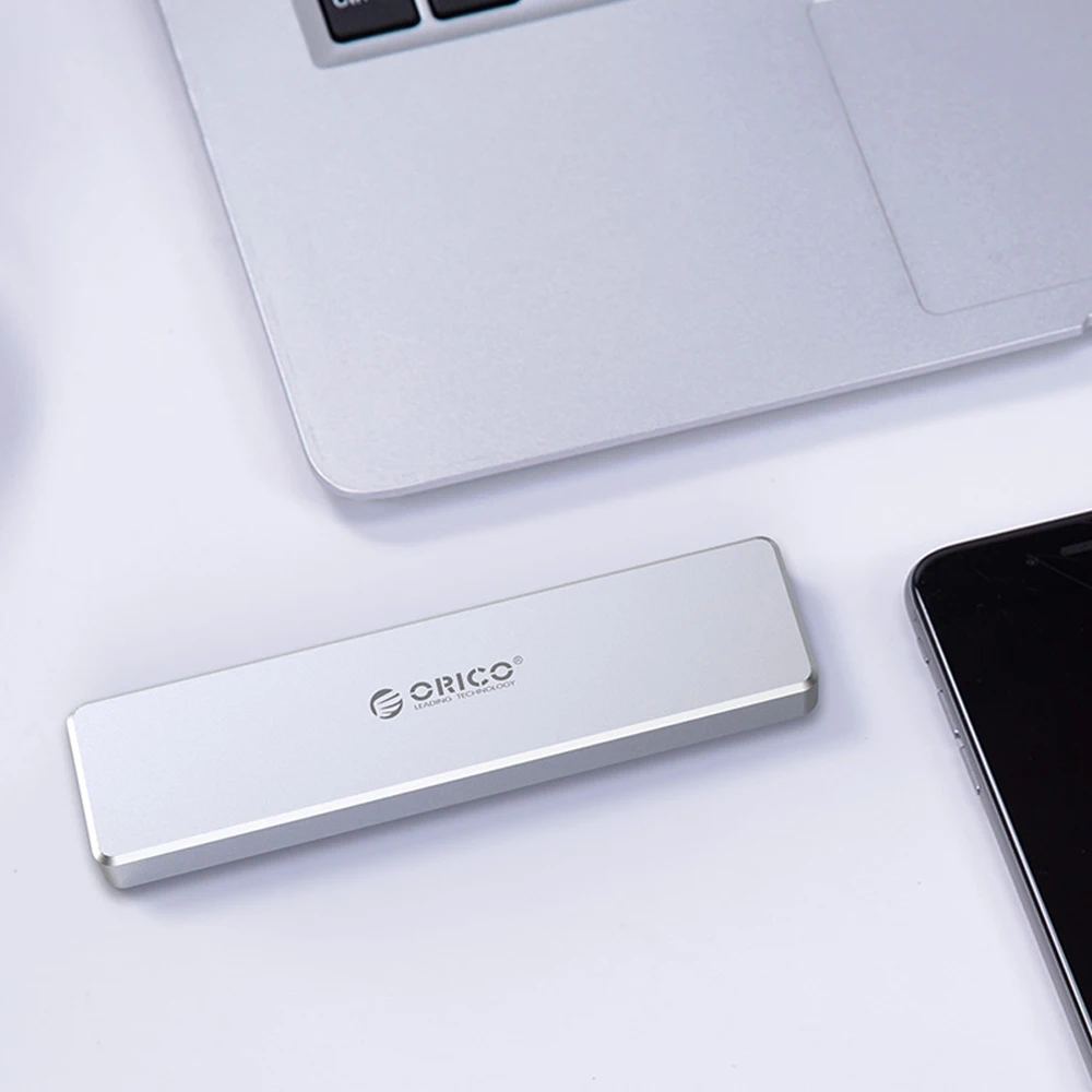 ORICO PCM2-C3 2 ТБ M.2 M-key Mini Push-open HDD SSD корпус USB3.1 type-C 10 Гбит/с Жесткий диск база