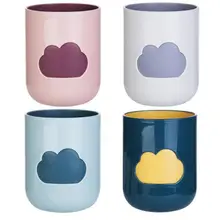 Портативный Путешествия Стиральная чашка держатель для зубной пасты и для зубной щетки хранения Организатор