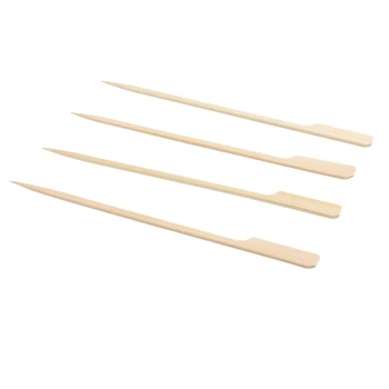 

120pcs Bamboo Skewers Disposable Fruit Toothpicks Barbecue Grill Outdoor Tools Multipurpose Dropshipping