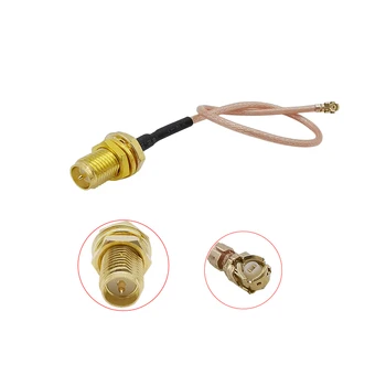 

Antenna Converter Cable U.FL/IPX IPEX to RP SMA Female Jack Connector RG178 Pigtail IPX Cable SMA to IPX Antenna Extension Wire