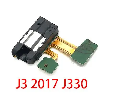 2 шт./лот аудио разъем для наушников эластичный для samsung Galaxy A3 A5 A7 J3 J5 J7 A320 A520 A720 J7 Prime J4 - Цвет: J3 2017 J330