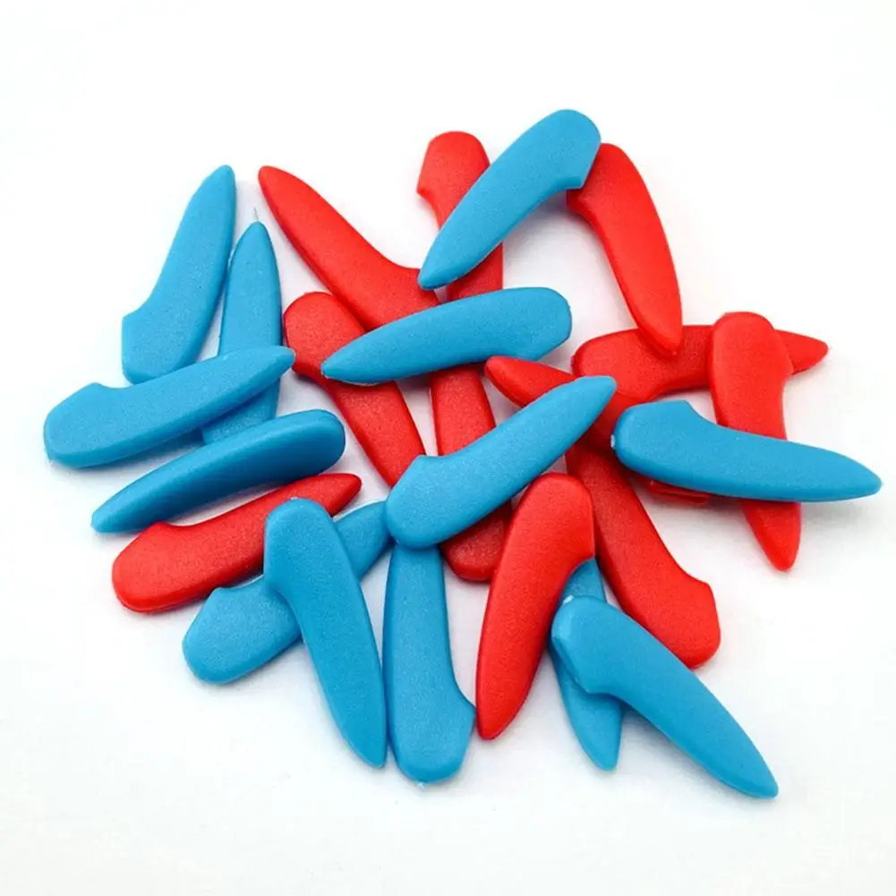 10PCS Tooltip Protection Cover Anti-Tip Sleeve Kitchen Knifepoint Gags Plastic Clear Case