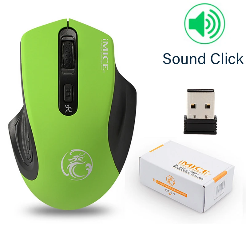 Standard Bluetooth 10 м эргономичная игровая мышь светодиодный бесшумный беспроводной 1600 dpi 4 кнопки Игровые Мыши для ПК iMac Macbook ноутбука Dota Csgo - Цвет: Standard