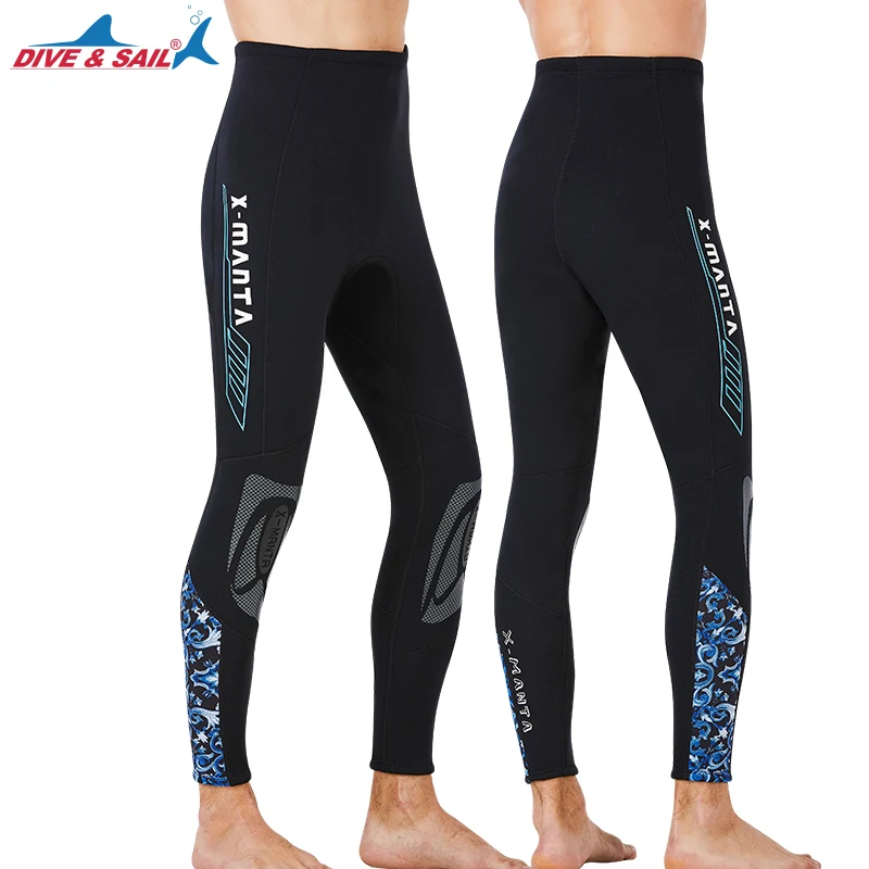 Wetsuit voor heren en dames, 1,5 mm/3 mm neopreen lange broek houdt