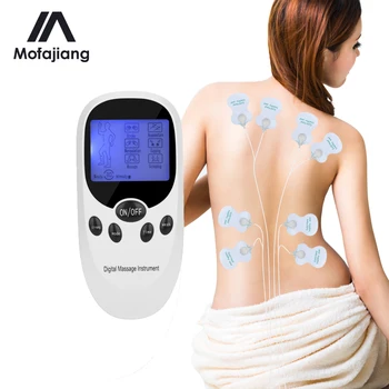 

6 Modes TENS Body Massager Digital Acupuncture EMS Therapy Device Electric Pulse Muscle Stimulator Pain Relief Health Care