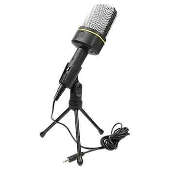 

Microphone, Computer Stand, Tuning Condenser Microphone, for Live Broadcast, Singing, Conference
