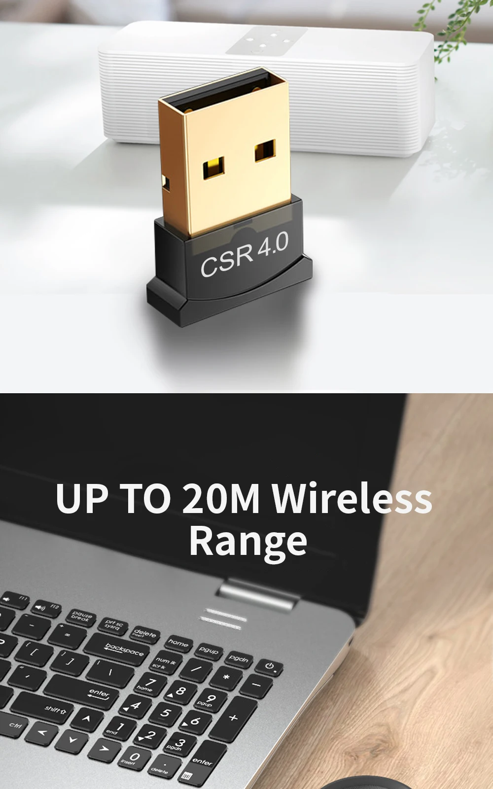 PCER Bluetooth адаптер USB ключ для компьютера ПК беспроводной USB Bluetooth передатчик 4,0 музыкальный приемник Bluetooth адаптер