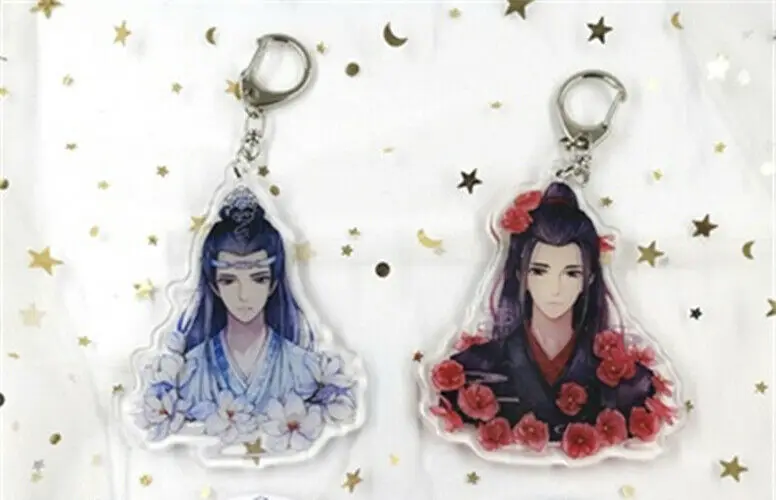 Грандмастер демонического культивирования Untamed Wuxian Wangji Xiaozhan брелок значок Косплей Подарки