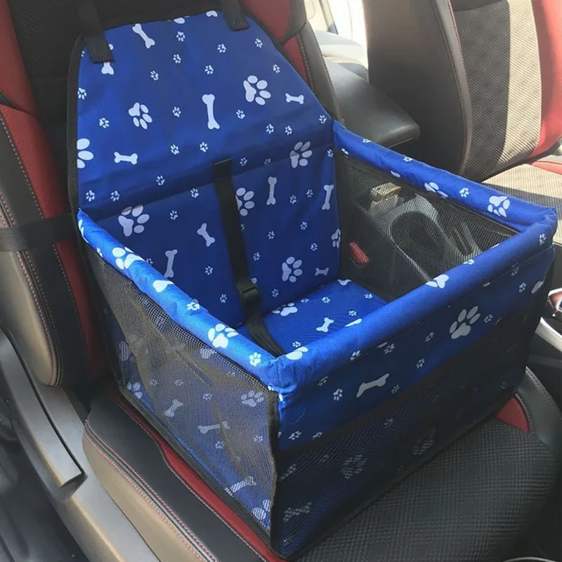40x30x25cm blue 1 Переноска для домашних животных чехол для на автомобильное сиденье для перевозки собак защита Водонепроницаемый с ремнем безопасности домашнее животное автомобильное сиденье переднее сиденье Чехол для собаки кошки переносная сумка - Цвет: 40x30x25cm blue 1