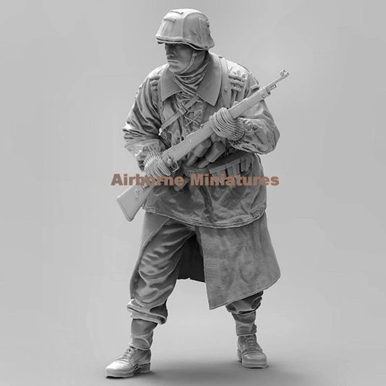Модель из смолы 1/35 фигурка солдата GK солдат с Kar98k военная тема Второй мировой