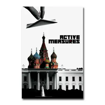 

D0014 Active Measures Movie Silk Fabric Poster Art Decor Indoor Painting Gift