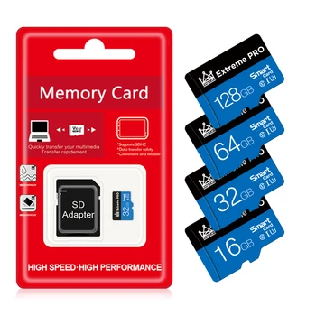

MicroSD memory card Micro SD card class10 TF card Microsd 128GB 64GB 32GB 16GB 8GB External Pen drive Flash memory disk for Phon