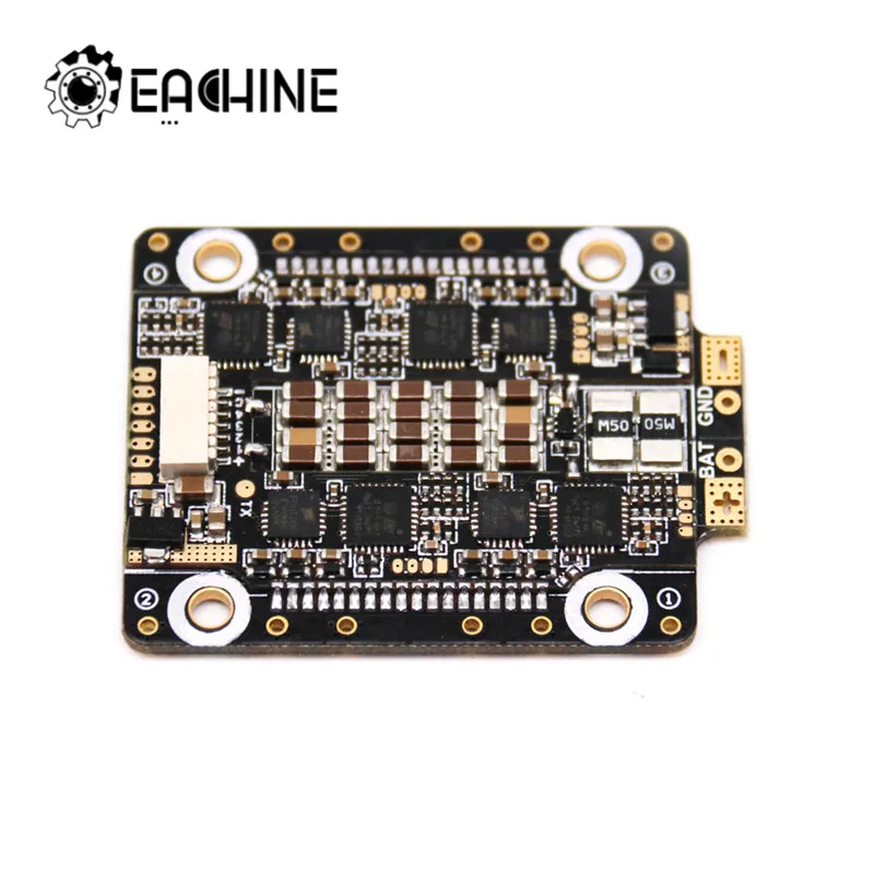 Eachine LAL5 228 мм 4K 50A Blheli_32 3-6S бесщеточный ESC w/35v470uf емкость FPV гоночный Дрон запчасти