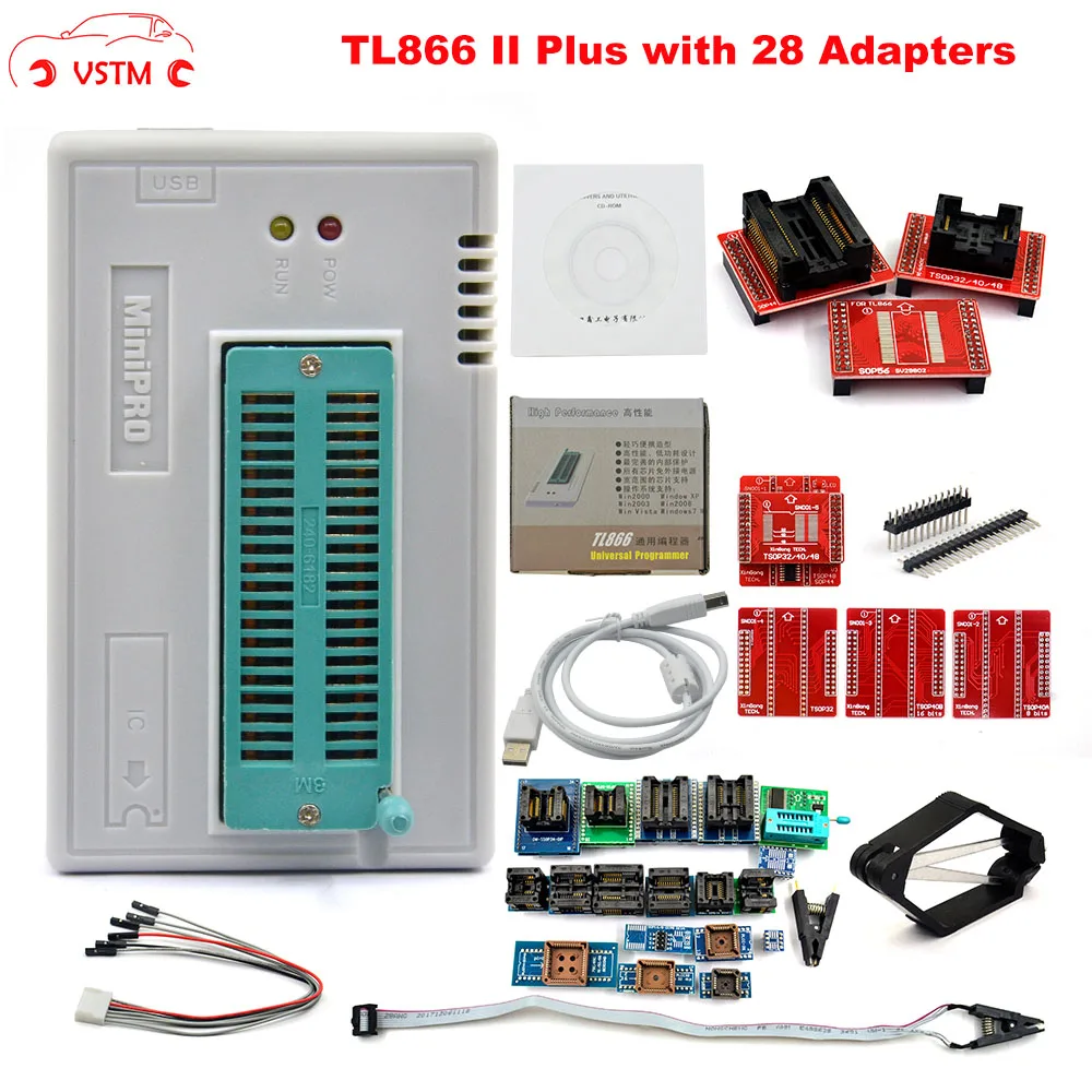 Программатор V9.0 TL866II Plus 100% оригинальный новый высокоскоростной программатор Minipro