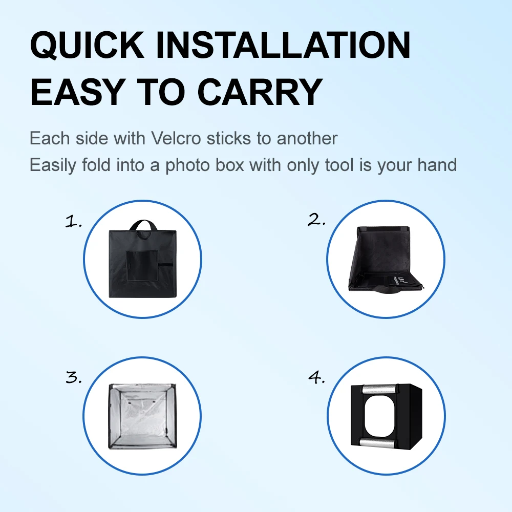 صندوق إضاءة استوديو فاخر ٦٠ سم