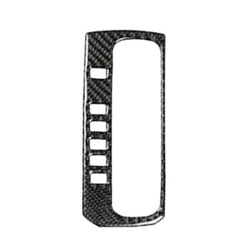 

for Honda Tenth Generation Civic 2016-2019 Car Carbon Fiber Gear Button Frame Carbon Fiber Sticker Left Drive