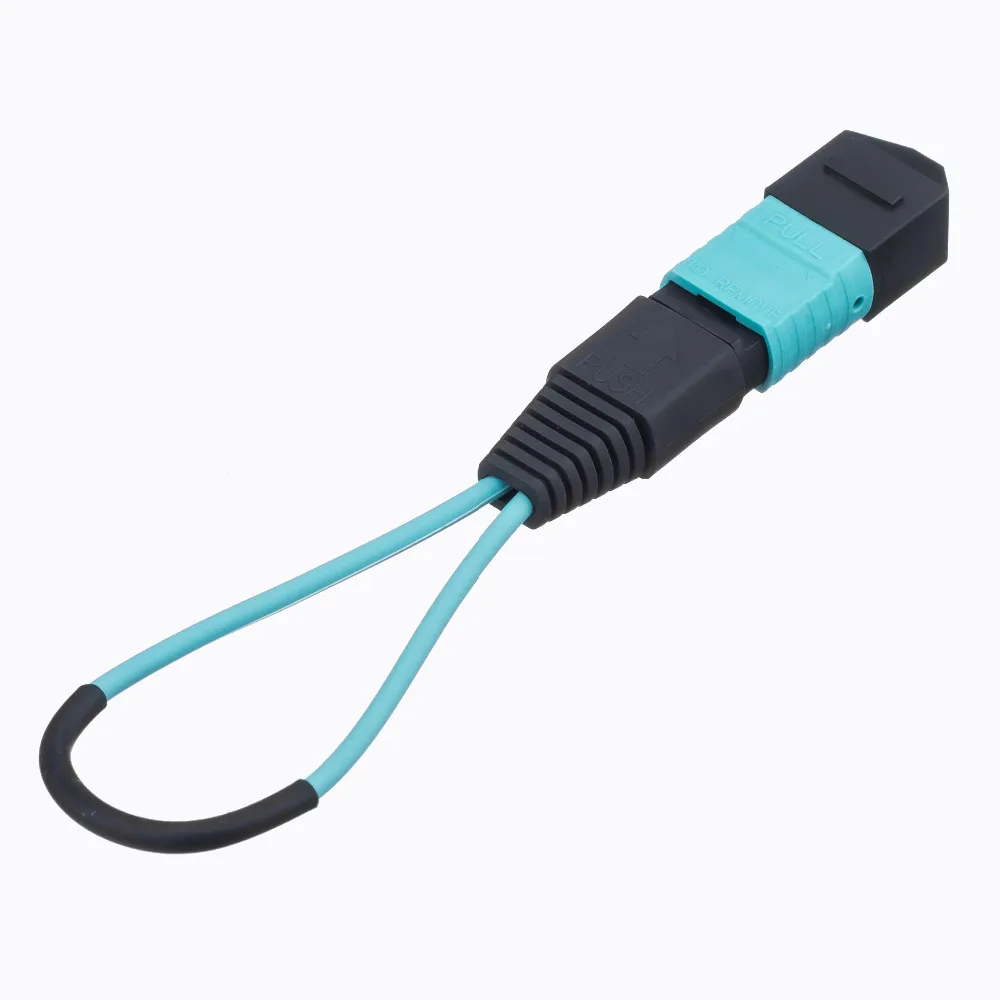 

5 PCS/ Lot Free Shipping MPO Fiber Optic Loopback,24Cores,OM4 MPO Loop Back