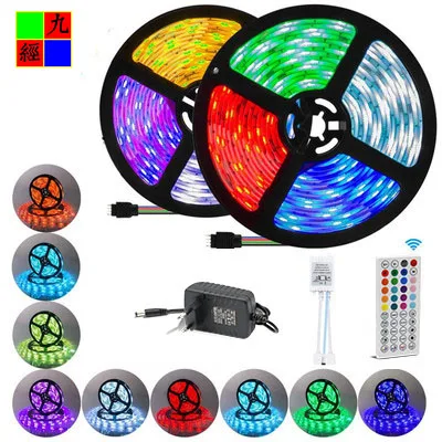 Led Strip Light GRB 5 Meters Length Adjustable DIY Waterproof 5050 Lamp Music Control Bluetooth App Remoter | Освещение