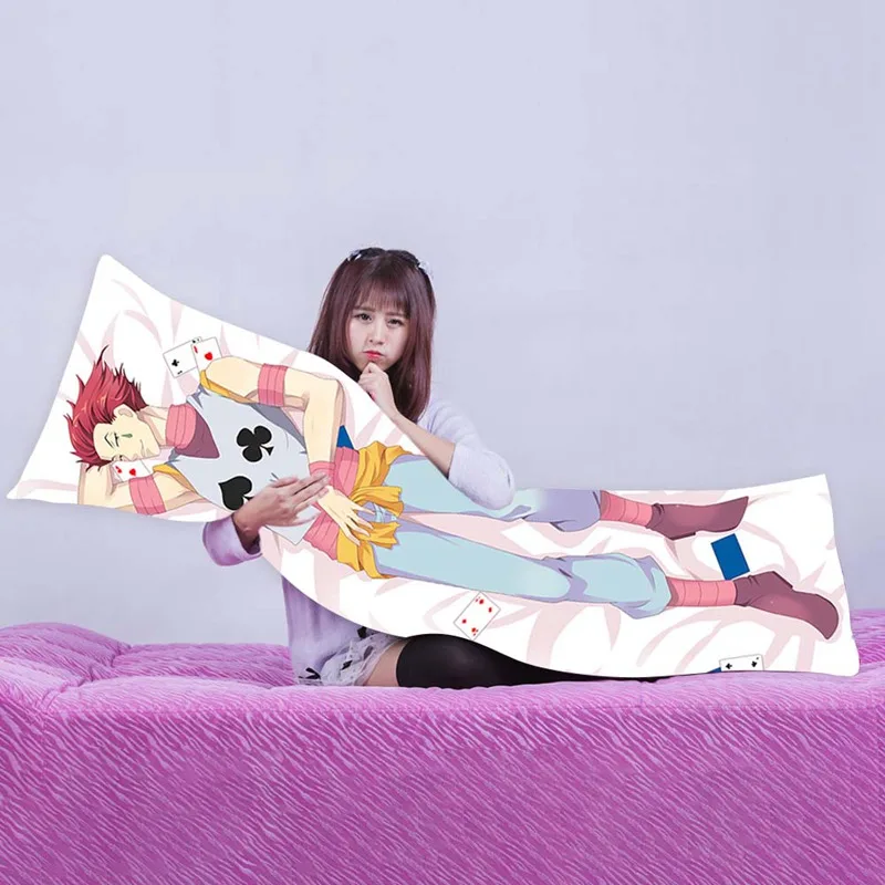 Новая японская крутая наволочка с аниме Throw Otaku Dakimakura Hunter x Hisoka Csai обнимающая для