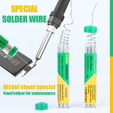 KEK – fil à souder 1.0mm X 3M, usage spécial pour le soudage de la batterie, panneau métallique, téléphone portable, outil de réparation de fil à souder